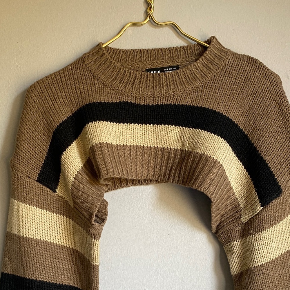 SHEIN Multicolor Striped Sweater - Picture 2 of 9